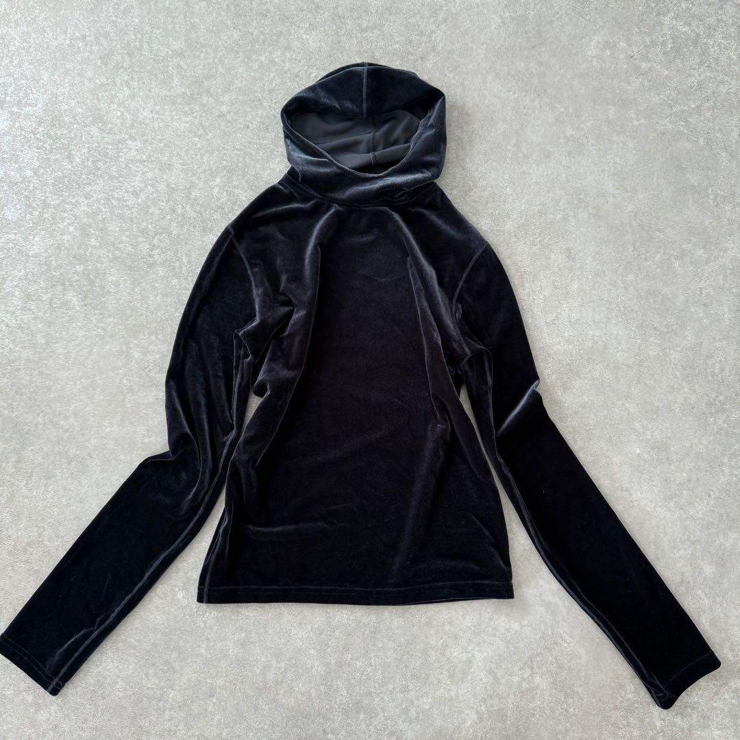 未使用【定価2.4万】SIMONE WILD シモーネワイルド ベロアカットソー