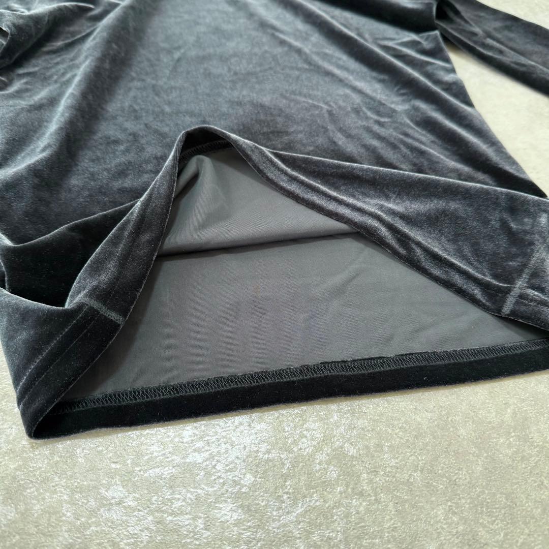 未使用【定価2.4万】SIMONE WILD シモーネワイルド ベロアカットソー