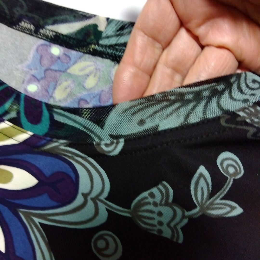 トクコの花柄チュニック