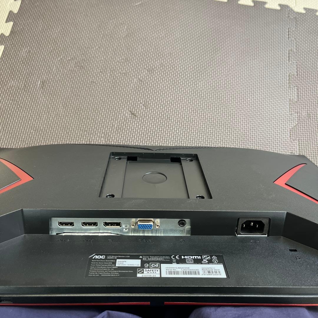 AOC ゲーミングモニター 165Hz