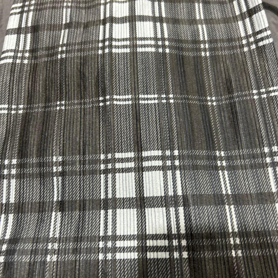 ⭐️プリーツプリーズオーチューブグレーチェック極美品❣️