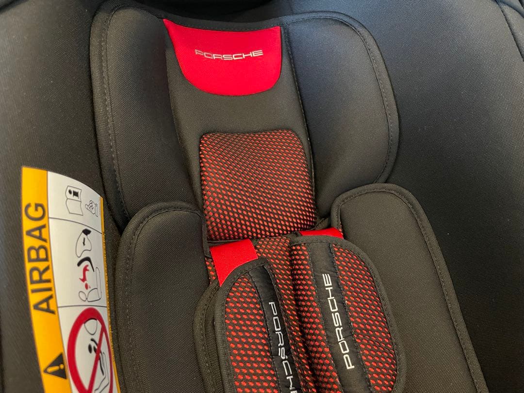 【極美品】ポルシェ　チャイルドシート　説明書付き