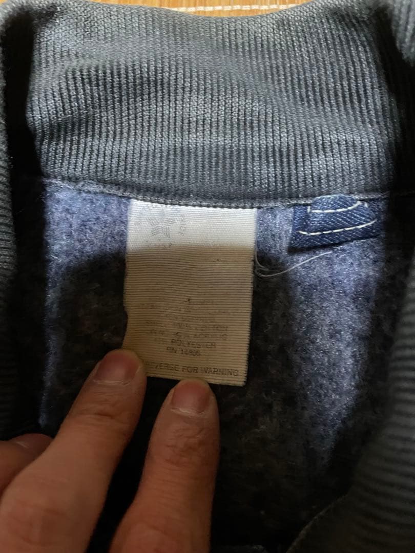 【希少星タグ80s〜90s】Carhartt ミシガンチョアコート　デニム