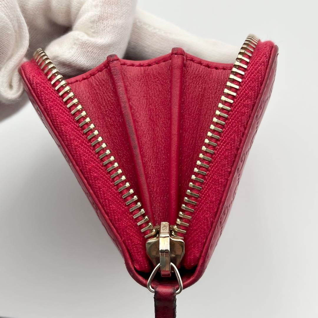 グッチ パース 小銭 カード入れ マイクロシマ ピンク