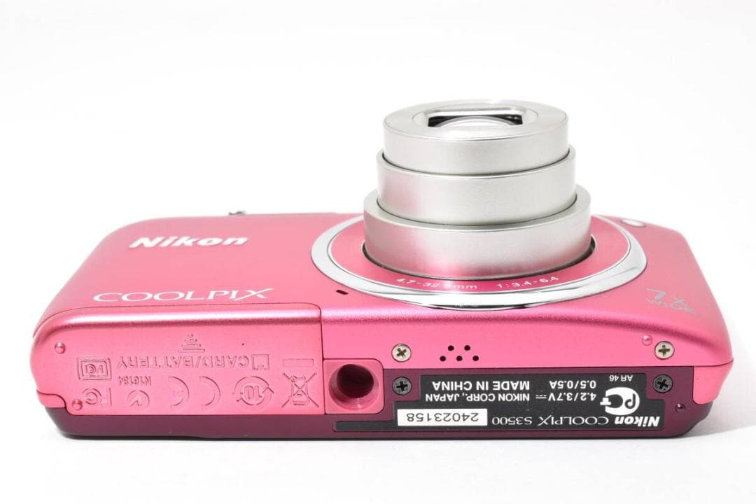ニコン　Nikon COOLPIX S3500 #Y22J261-29