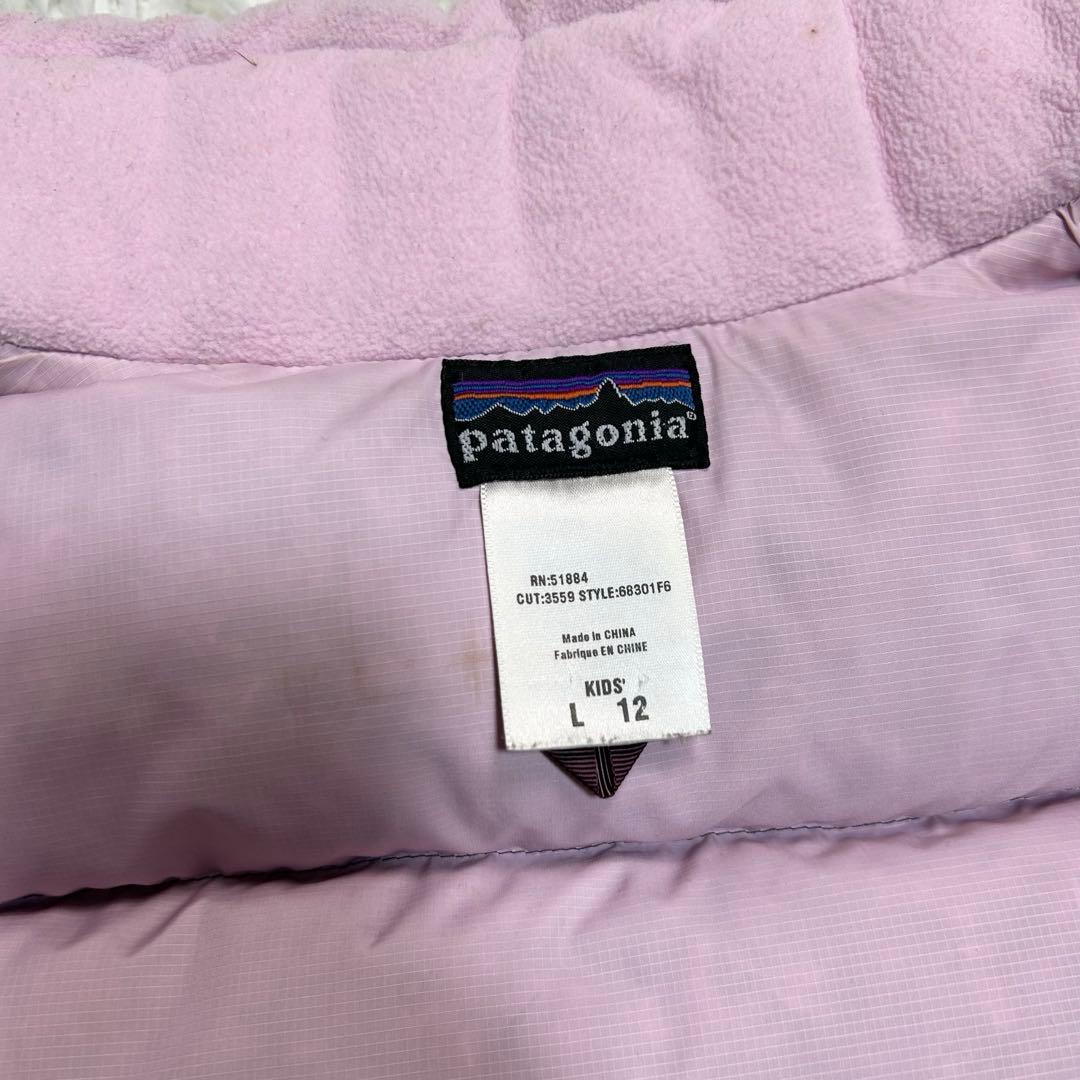 旧タグ Patagonia パタゴニア ダウンジャケット ヌプシ 肉厚 黒系 紫