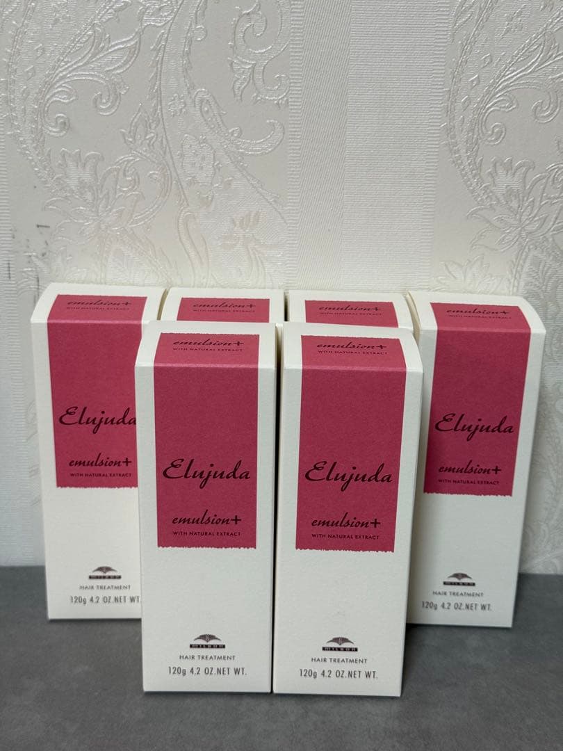 ミルボン ディーセス エルジューダ エマルジョン+(プラス) 120g6個