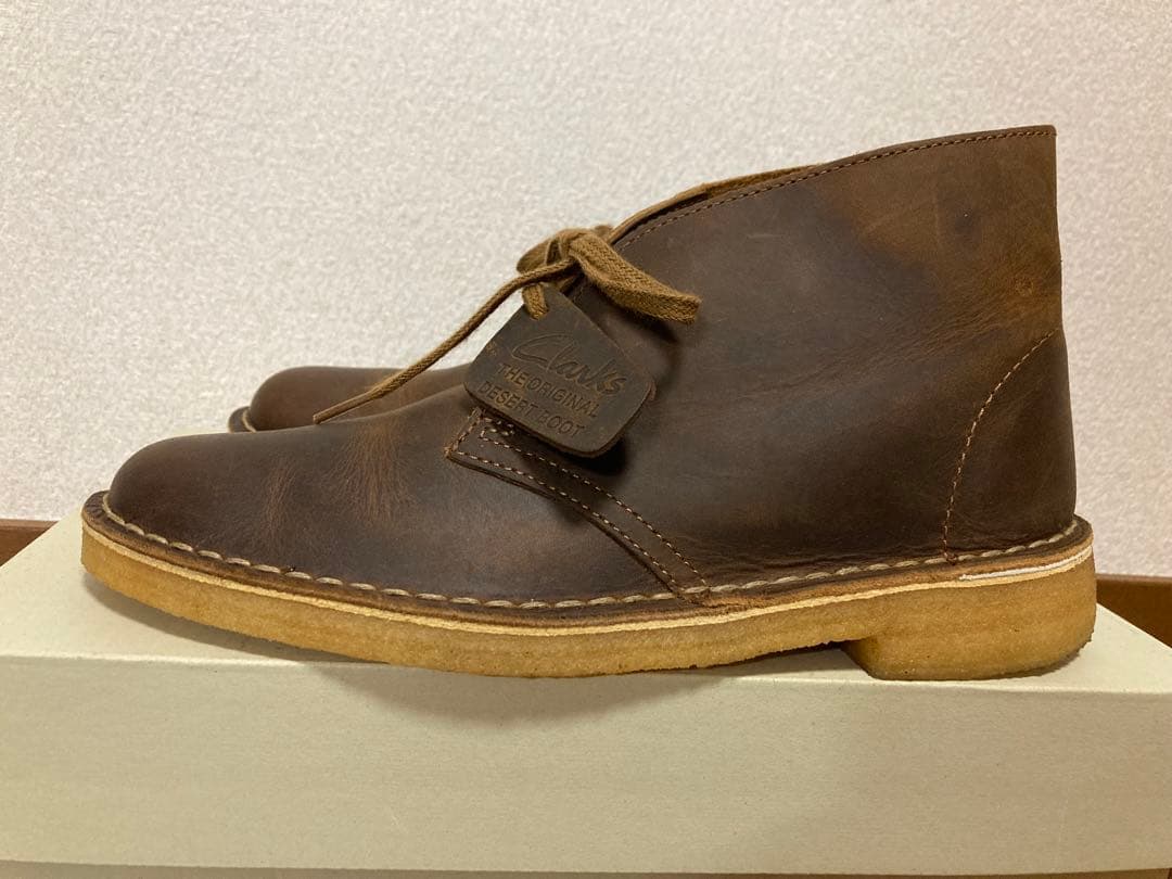 新品　Clarksクラークス　デザートブーツ ビーズワックス