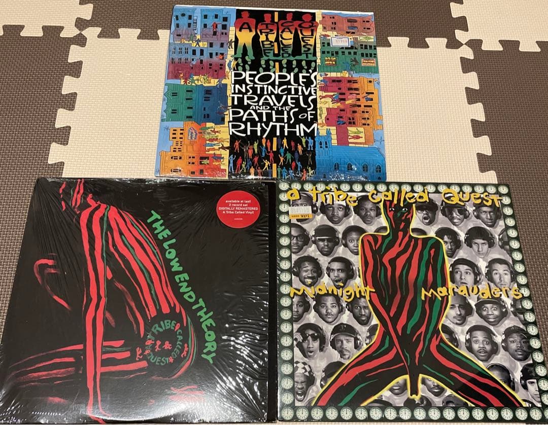 A TRIBE CALLED QUEST レコード　3枚　セット　アルバム　LP