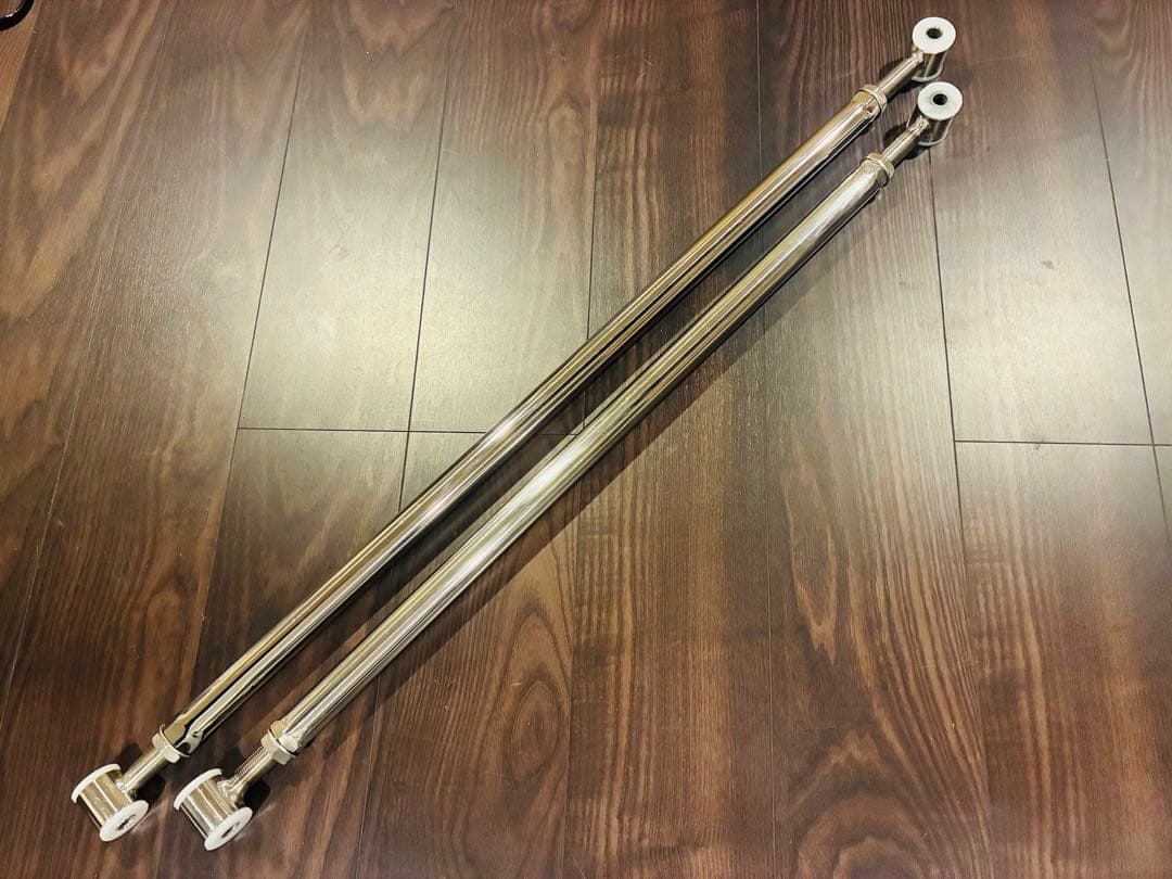 ☆★ジムニー JB系ステンレス製 調整式 強化仕様ラテラルロッド 前後セット★☆