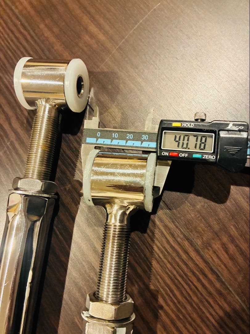 ☆★ジムニー JB系ステンレス製 調整式 強化仕様ラテラルロッド 前後セット★☆