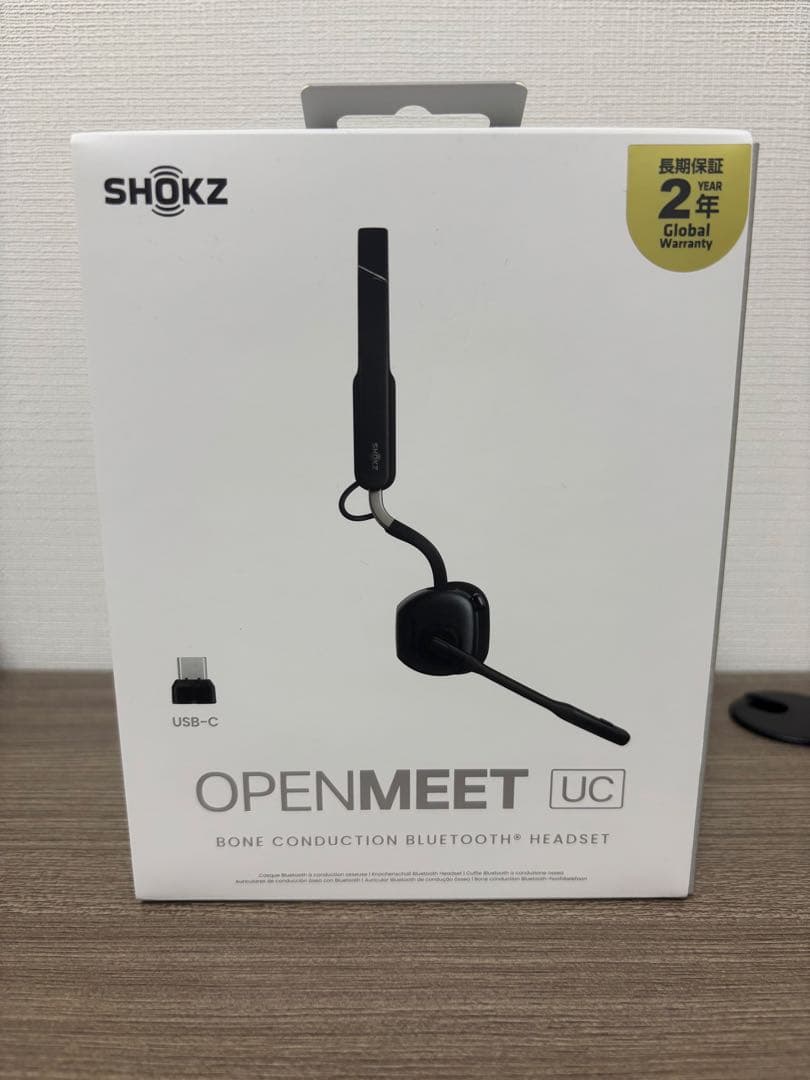 【新品未使用・未開封】 SHOKZ OPENMEET UC C610 ヘッドホン