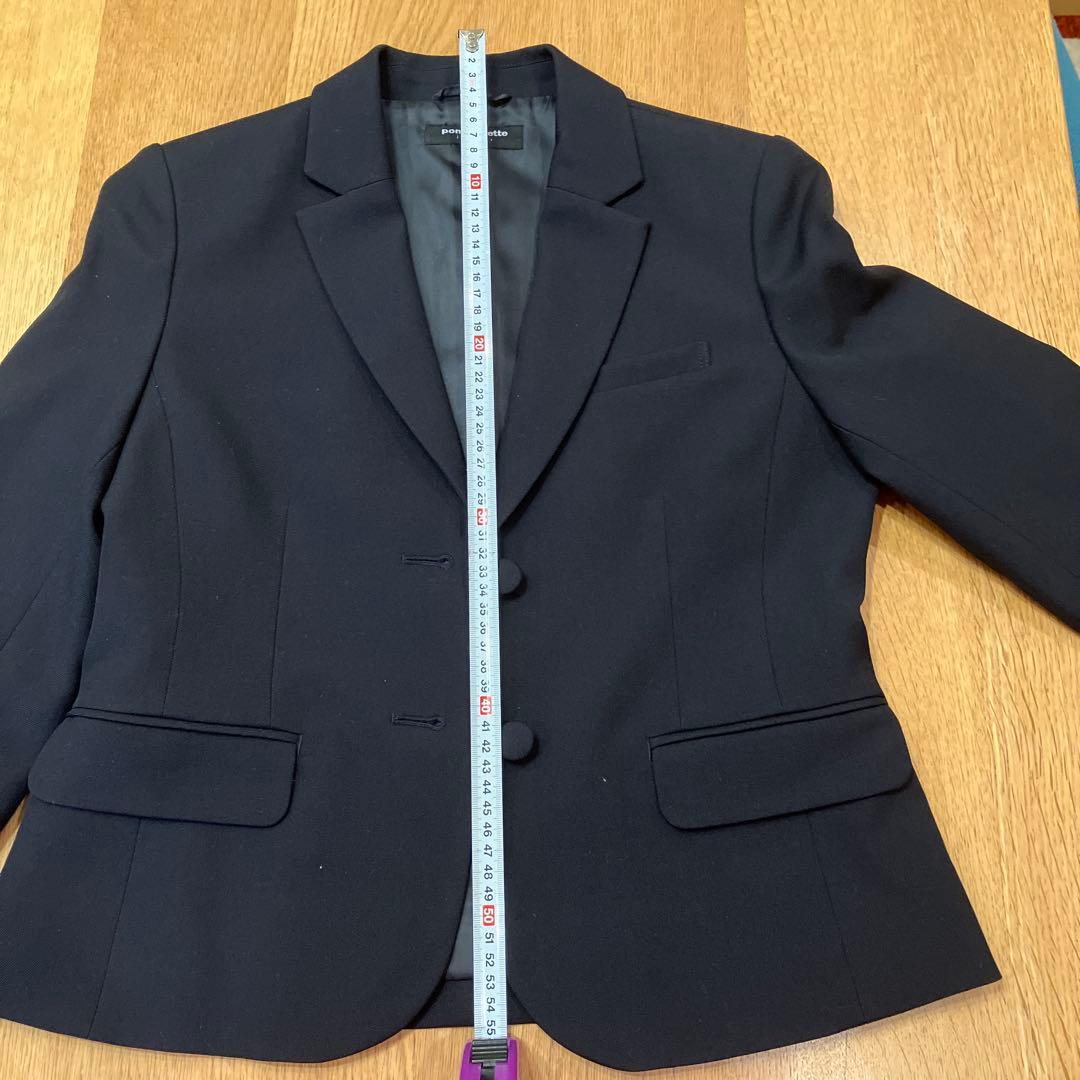 ⭐︎専用ポンポネットジュニア　M150 ウール100% 卒業式スーツ　カーディガン