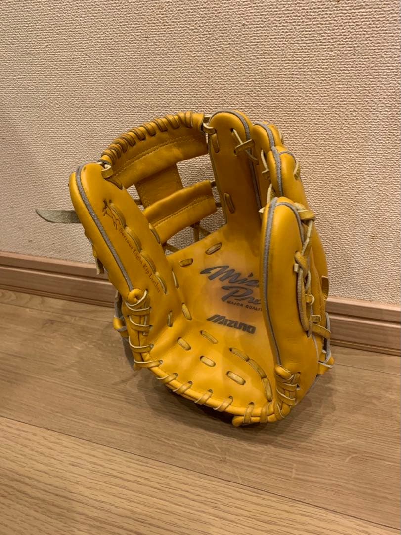 (美品)ミズノプロ　硬式　内野手用グローブ