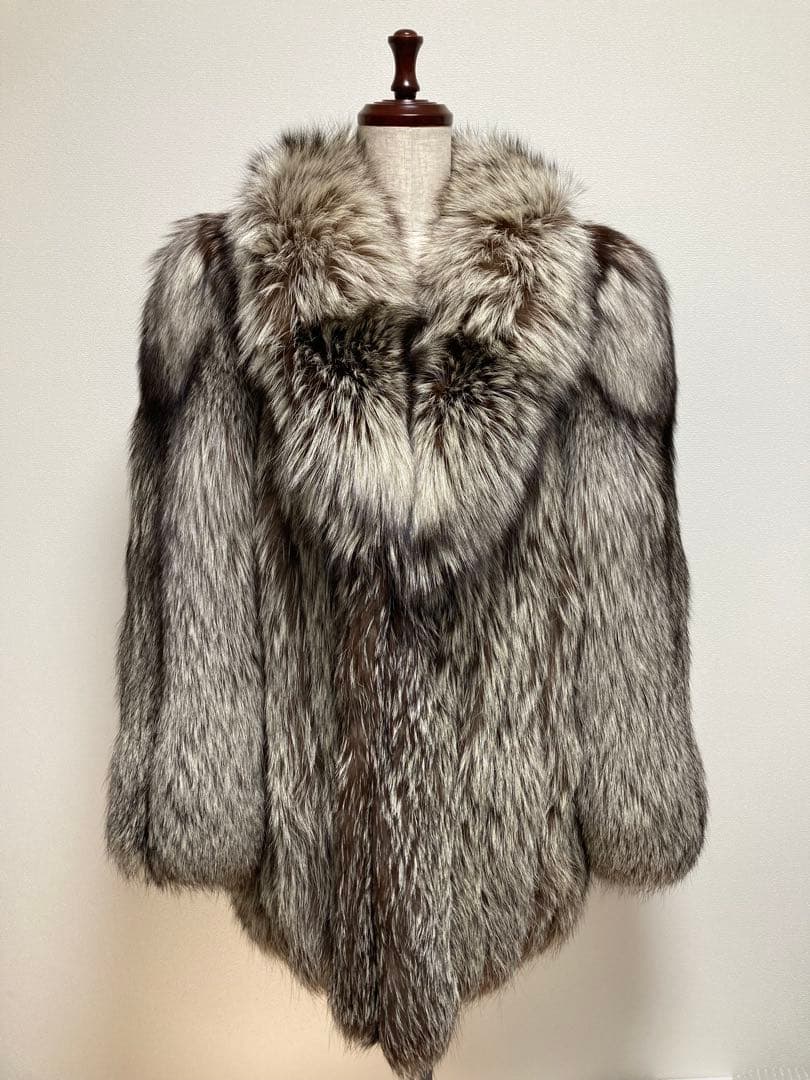 肉厚◎極美品✨SAGA FOX 金サガ ロイヤル なめし柔らか◎ 毛皮 13号