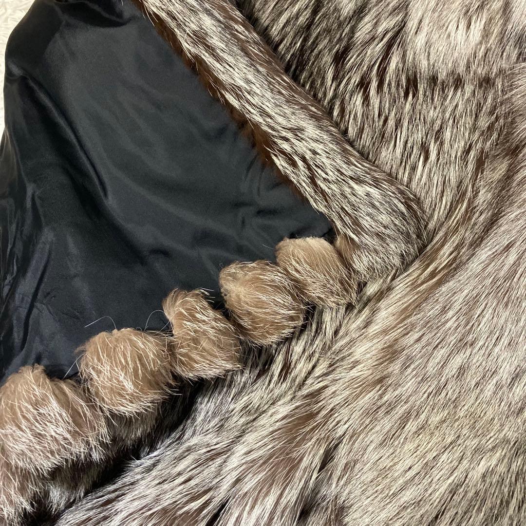 肉厚◎極美品✨SAGA FOX 金サガ ロイヤル なめし柔らか◎ 毛皮 13号