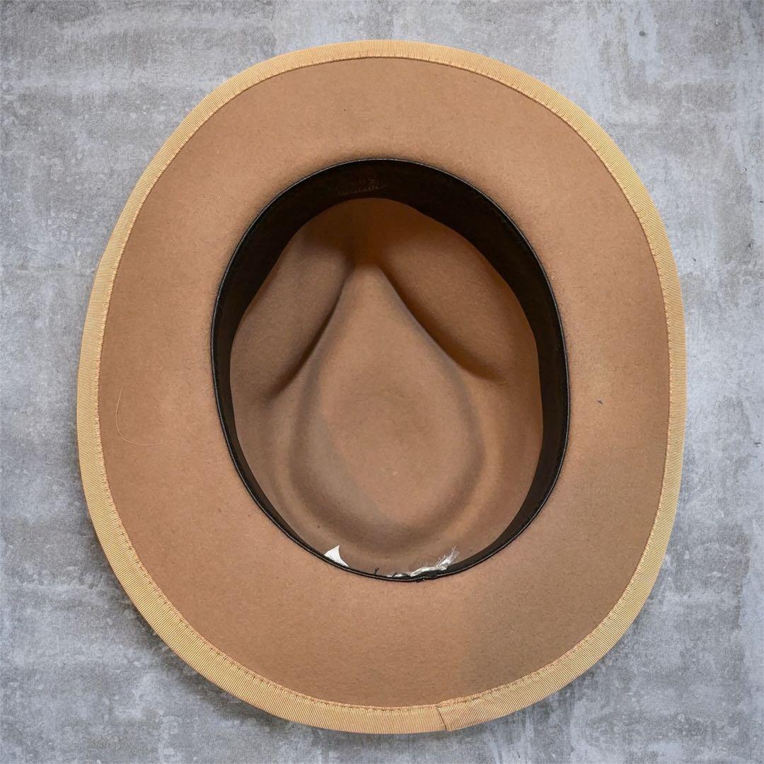 【美品】エイチダブリューアンドコー　ハット　ポイントエイチ　ベージュ