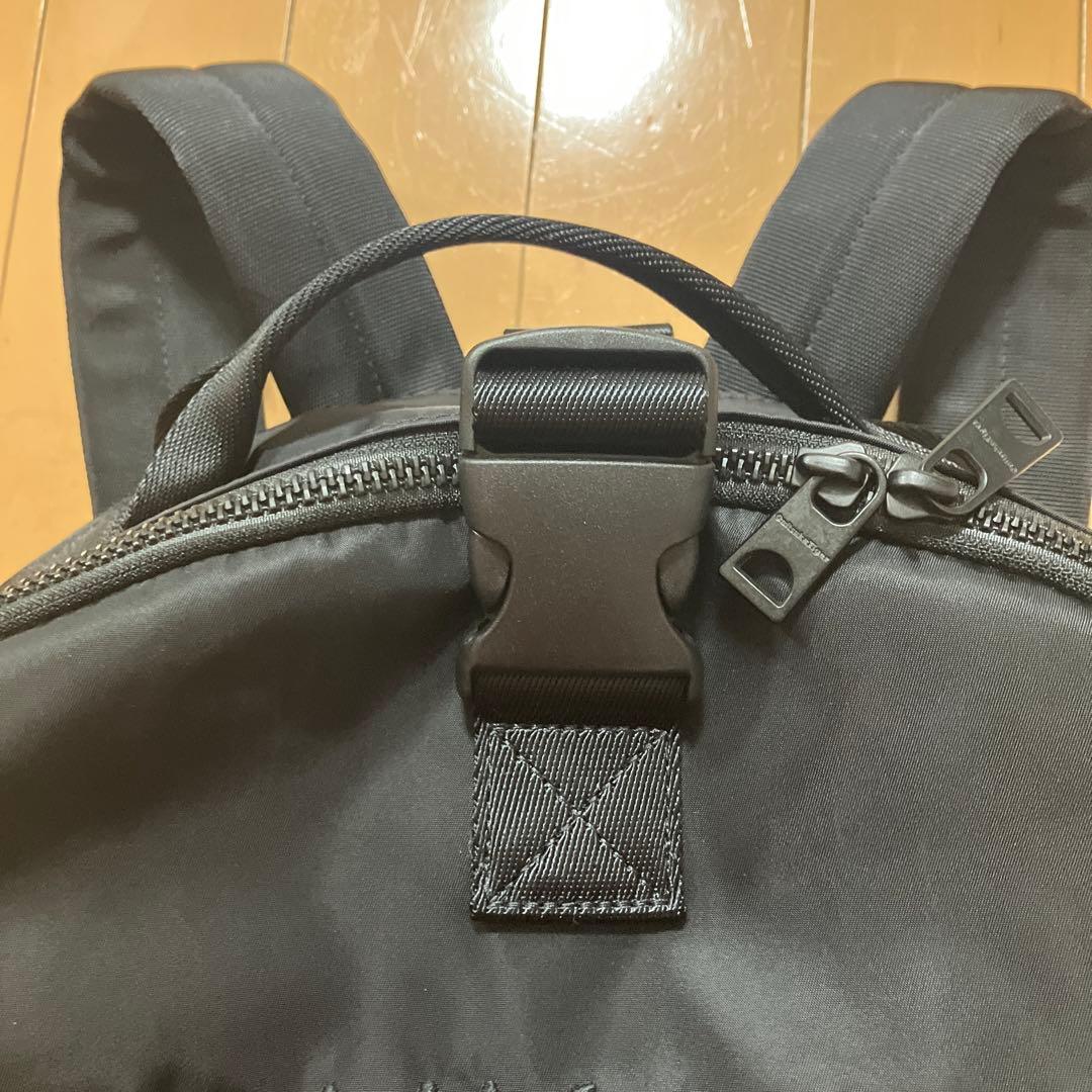 オニツカタイガー　バックパック黒　虎プリント