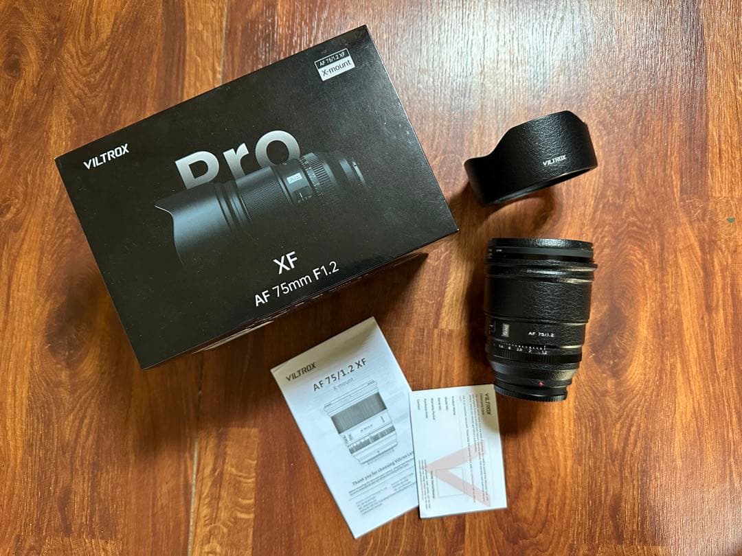 VILTROX 75mm f1.2 XF 富士フィルム