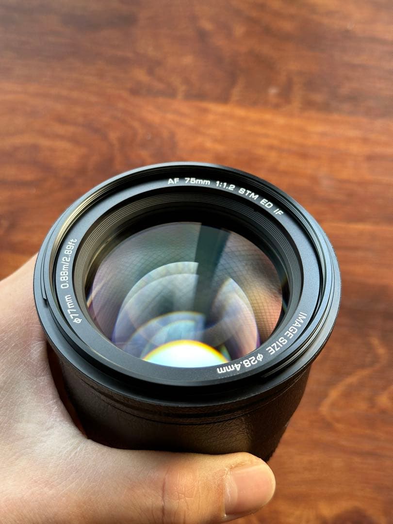 VILTROX 75mm f1.2 XF 富士フィルム