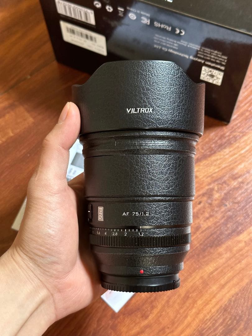 VILTROX 75mm f1.2 XF 富士フィルム