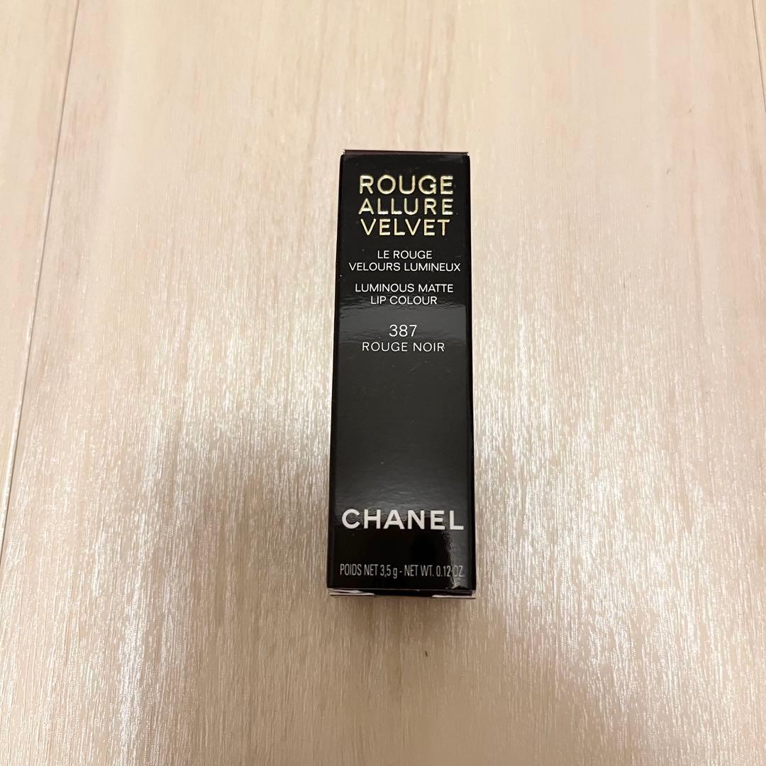 【新品未使用】CHANEL ルージュ アリュール ヴェルヴェット 387
