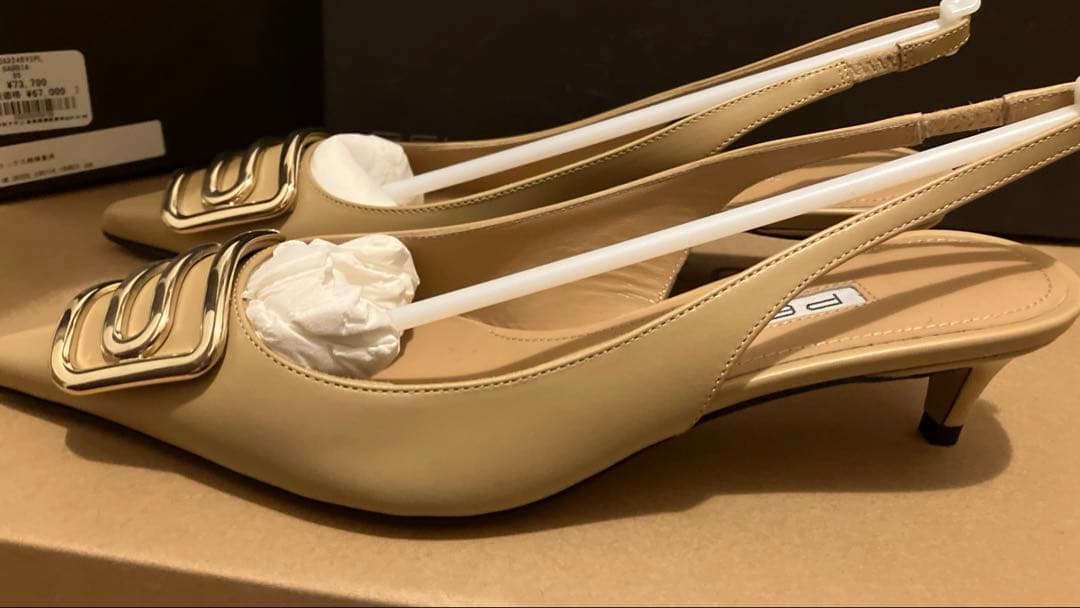 定価73700円 ペリーコPELLICO バックスリングミュール 35