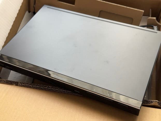 パナソニック　リージョンフリーDVDプレイヤー　DVD-S700P-K