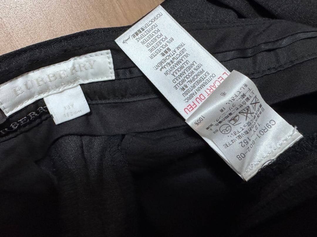 ⭐️emi⭐️バーバリー フォーマル スーツ 150　卒服　美品　12Y