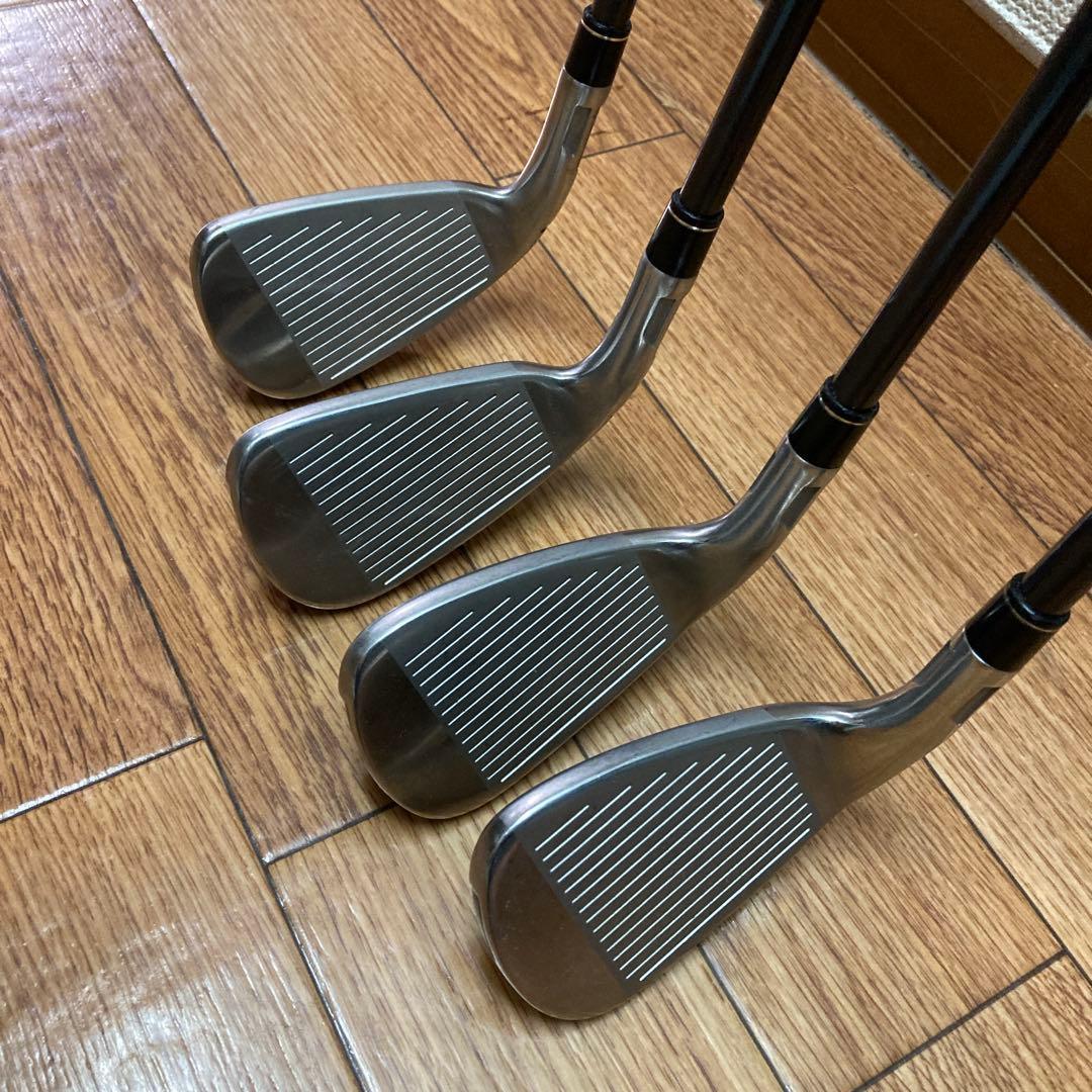 STEALTH アイアン　4本 カーボン 6番〜9番　PWは破損の為有りません