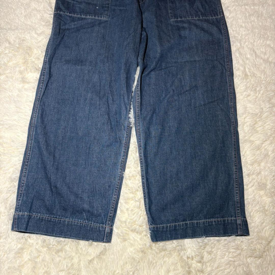 【大人気】チマラ Chimala デニム ワイド ペインター W32