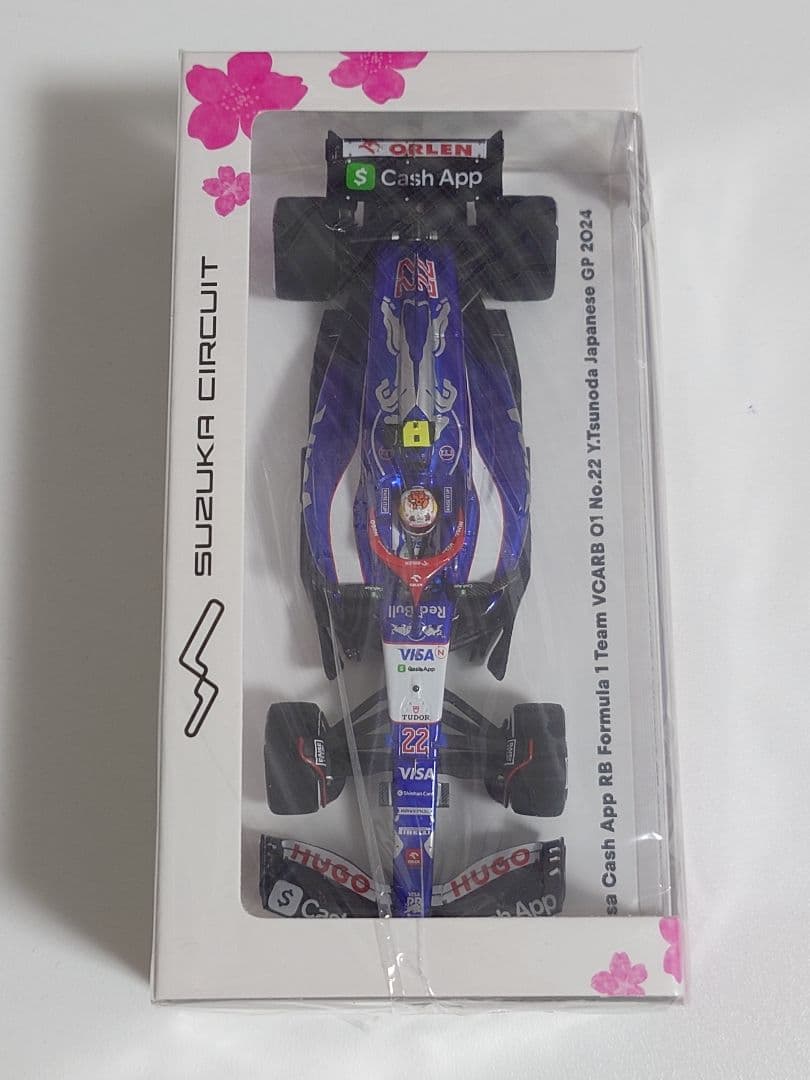 ア*ァ様 Spark 1/43 VCARB01 2024 日本GP 鈴鹿別注