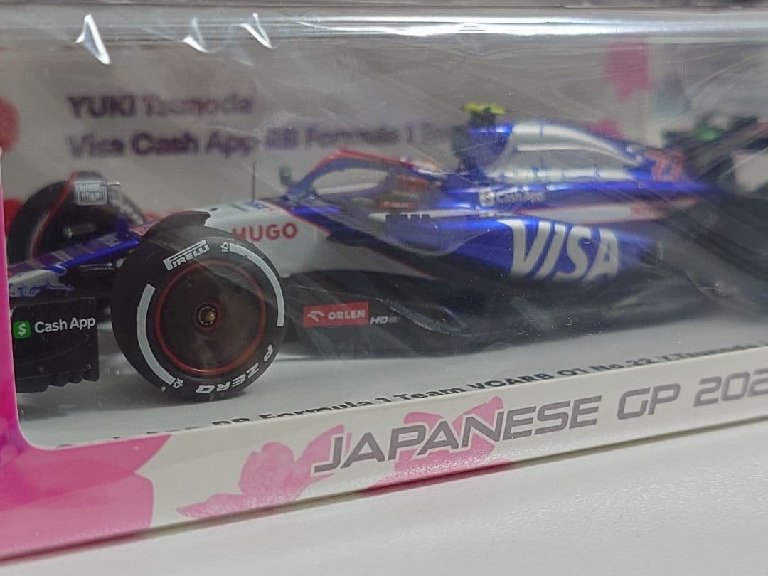 ア*ァ様 Spark 1/43 VCARB01 2024 日本GP 鈴鹿別注