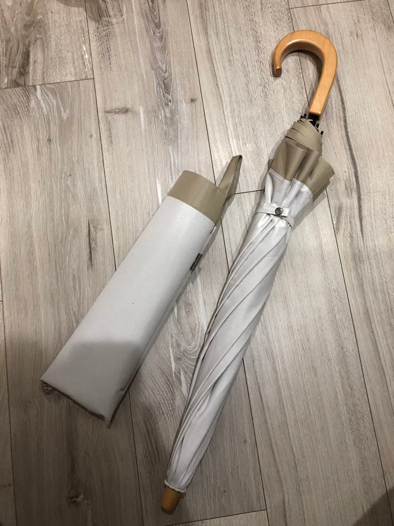SUN BARRIER 100 サンバリア100 折りたたみ日傘　2段折　コンビ