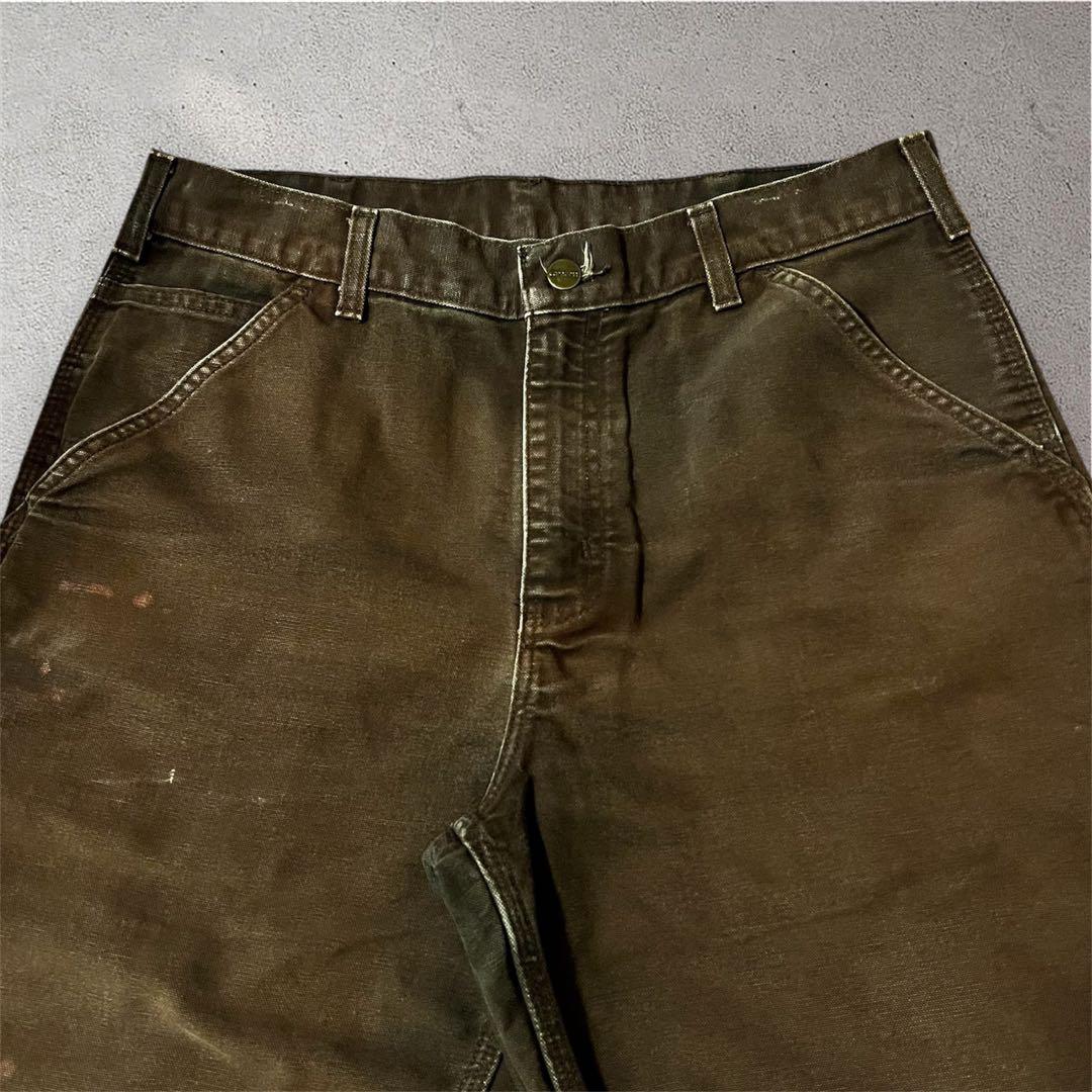 15s【Carhartt】ダックワークパンツ Brown
