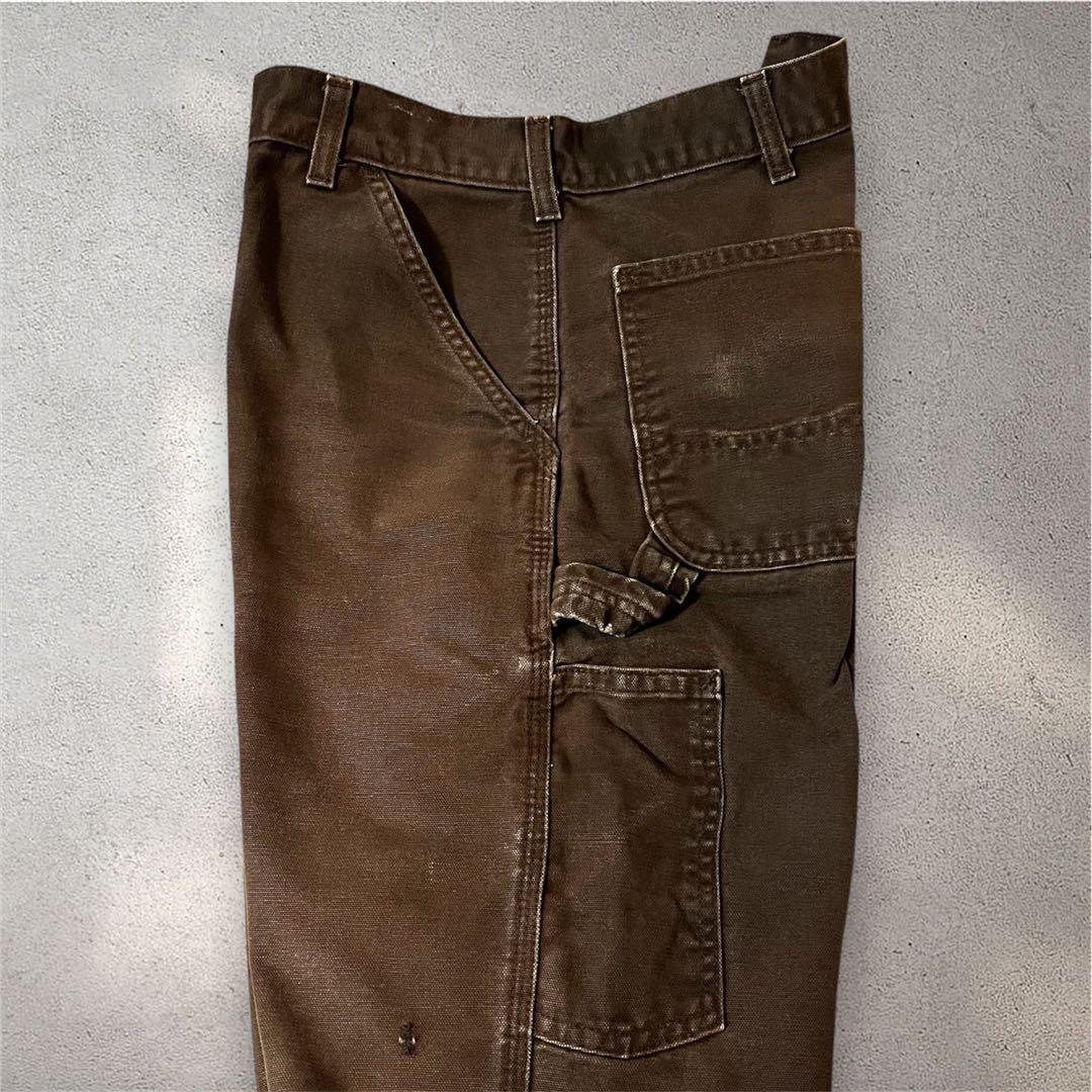 15s【Carhartt】ダックワークパンツ Brown