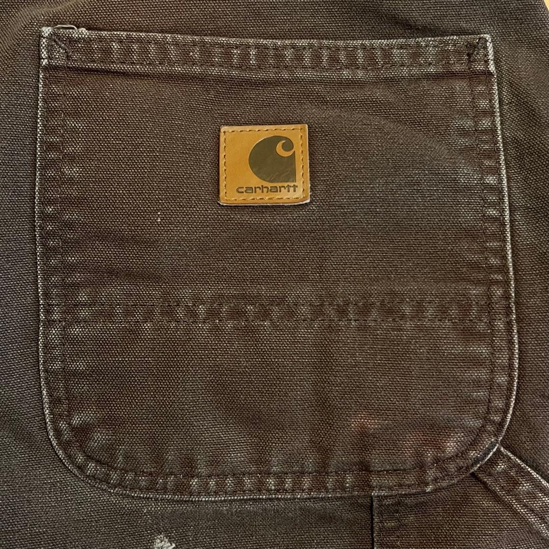 15s【Carhartt】ダックワークパンツ Brown