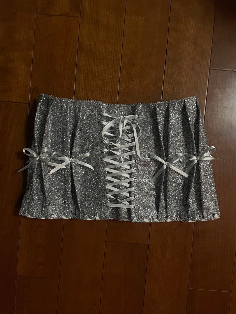 メ*ん様 litmus HP Glitter skirt
