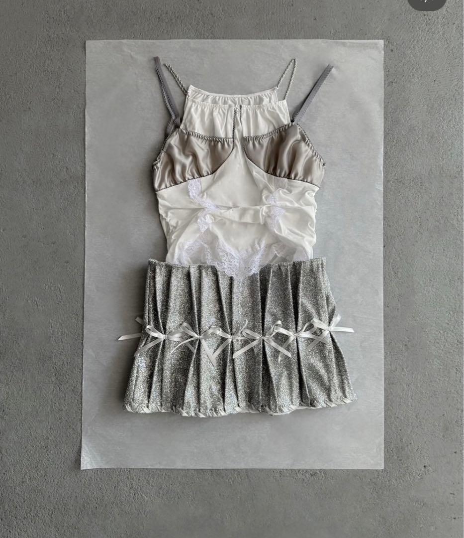 メ*ん様 litmus HP Glitter skirt