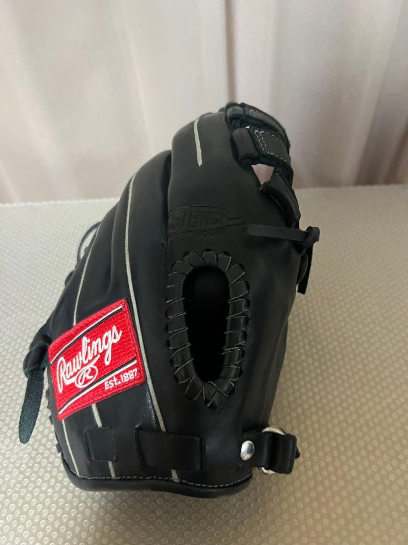 ローリングス DUALPALM 野球 グローブ ブラック 本革