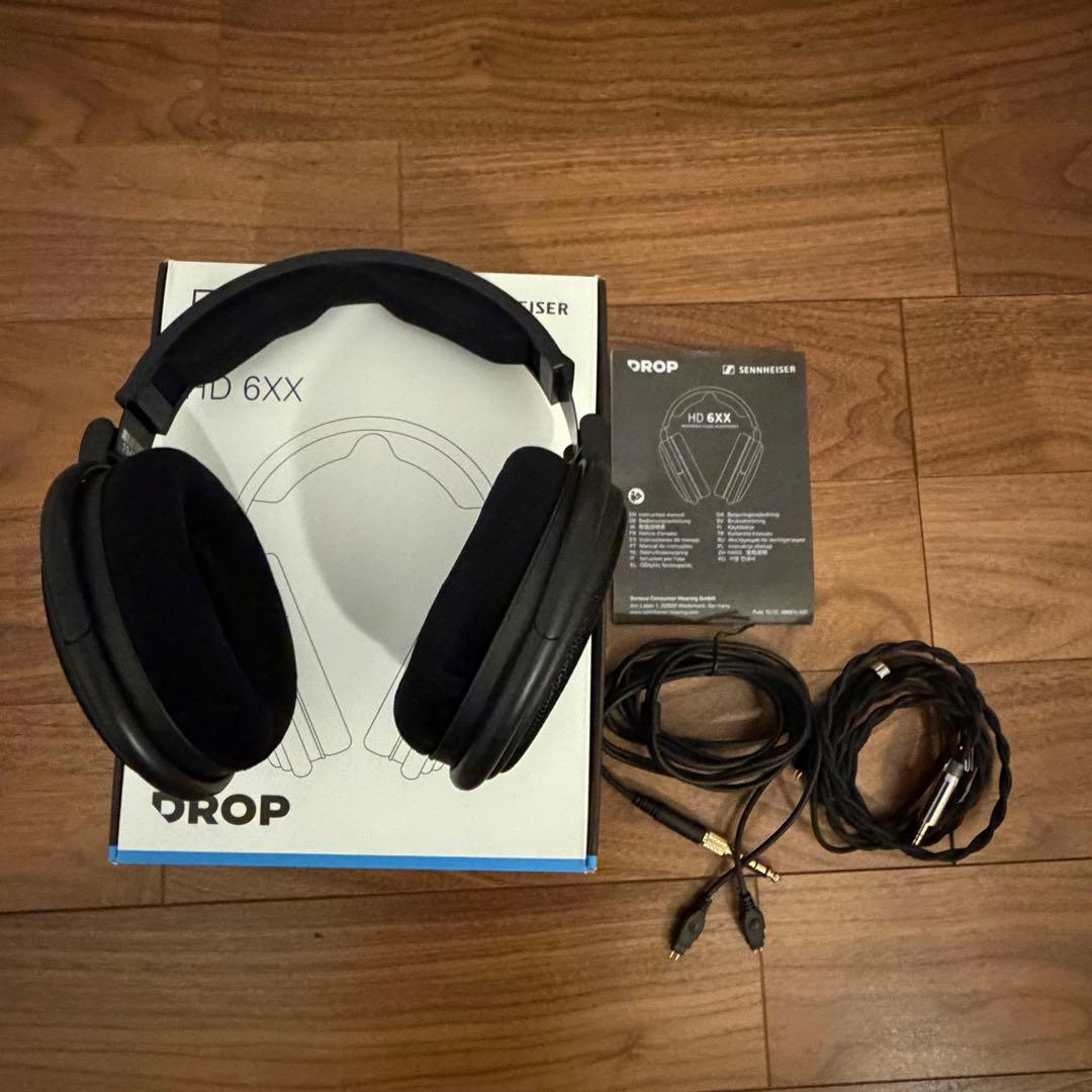 Sennheiser HD6XX【Drop限定モデル】高音質バランスケーブル付き