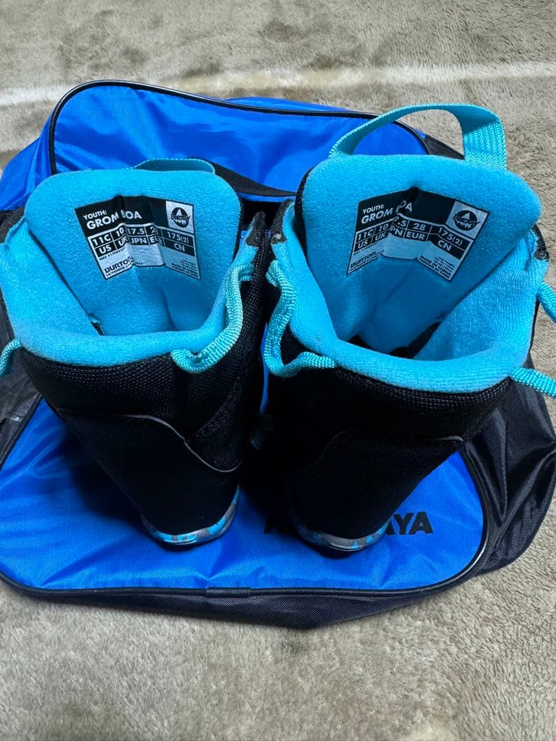 GROM BOA BURTON バートン キッズ　ボア　ブーツ 17.5