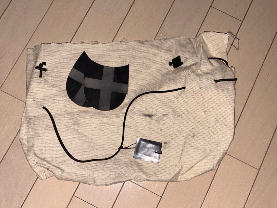 m.a+ Double Fold Shoes クラッタ 馬革 黒 42 美品