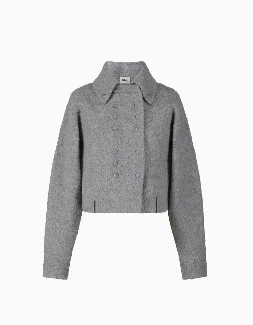 トップス BIBIY. MOHAIR CARDIGAN