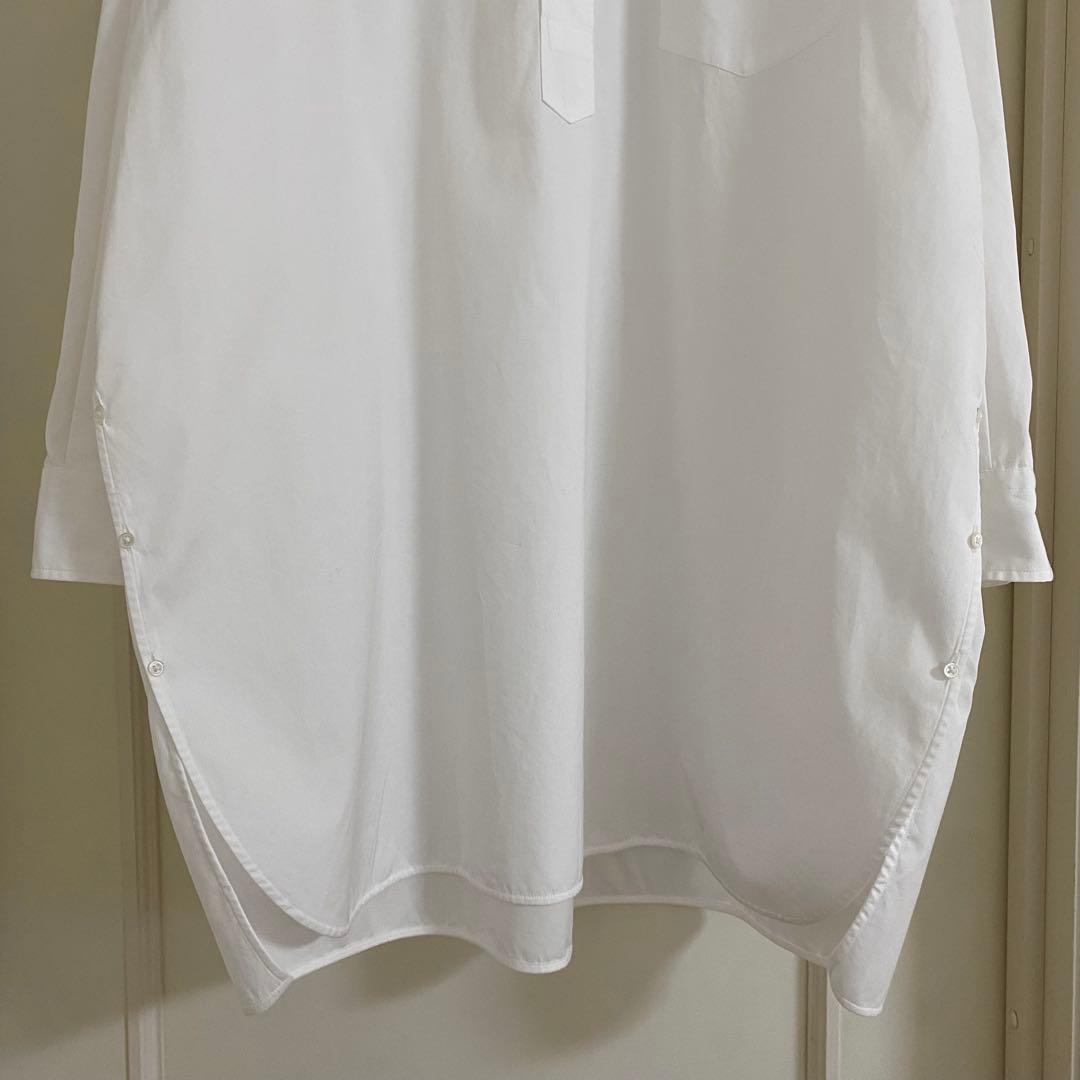 TICCA シャツ　スクエアビックシャツ　チュニック　ワンピース　スキッパー