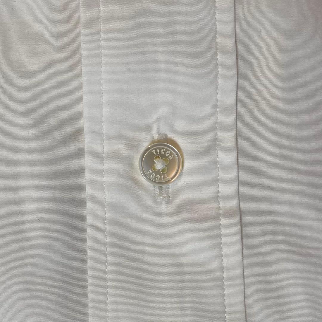 TICCA シャツ　スクエアビックシャツ　チュニック　ワンピース　スキッパー