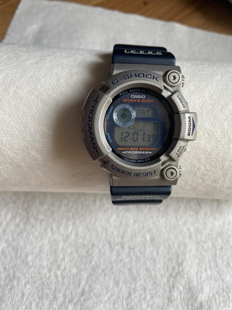 CASIO G-SHOCK GW-200K-2JR　2001イルカクジラモデル