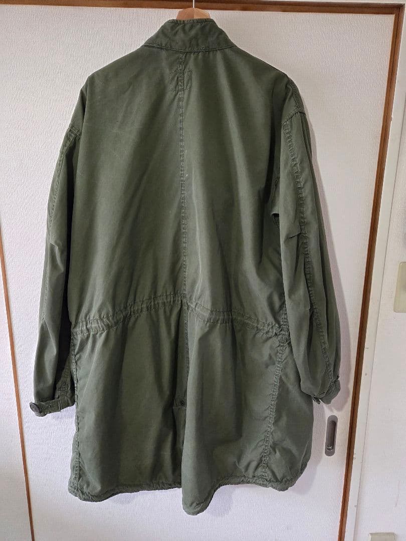 m-65 フィッシュテール 1st アルミジップ ライナー付き S-R