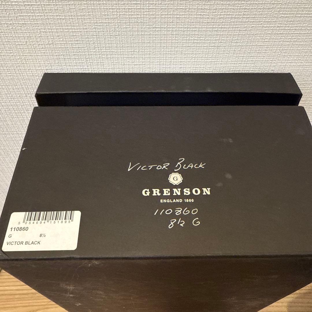 グレンソン　ビクターブラック　英国製　UK 8 1/2 27cm