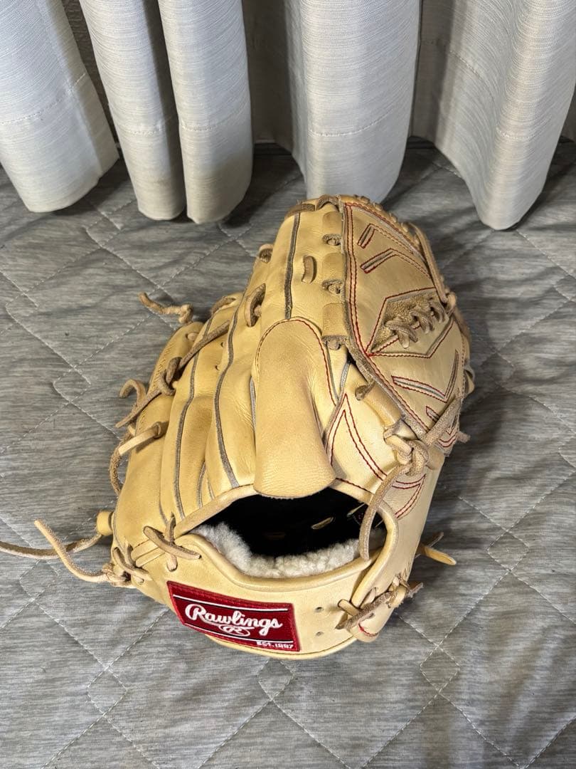 【本日限定緊急値下げ！】Rawlings ウィザード＃1 硬式グローブ キャメル